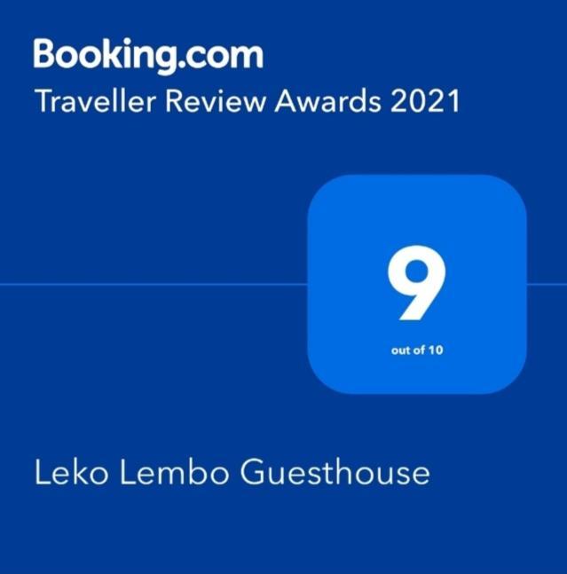 Leko Lembo Guesthouse Keli Εξωτερικό φωτογραφία